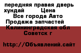 передняя правая дверь хундай ix35 › Цена ­ 2 000 - Все города Авто » Продажа запчастей   . Калининградская обл.,Советск г.